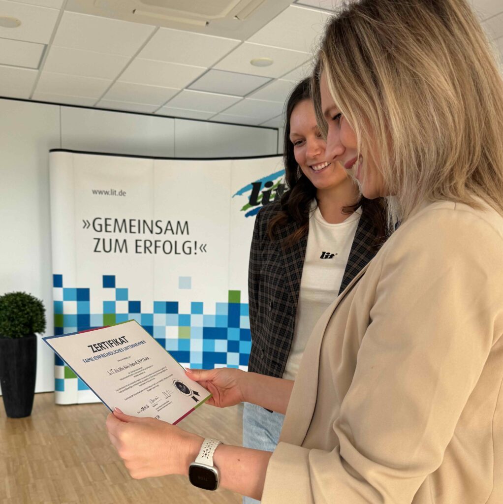 L.I.T. GROUP RECOGNISED AS A FAMILY-FRIENDLY COMPANY L.I.T. GROUP RECOGNISED AS A FAMILY-FRIENDLY COMPANY